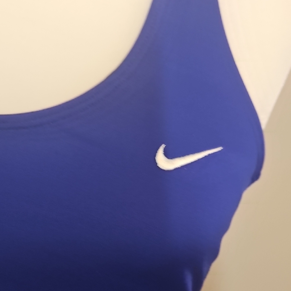 ​Nike Dri-FIT Racerback Athletic Tank Top - Royal Blue & Teal - Picture 4 of 9